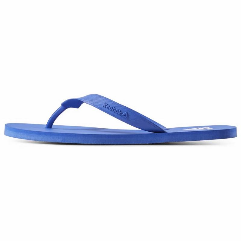 Papuci Reebok Cash Flip Barbati Albastri/Albi Romania FL2927WV